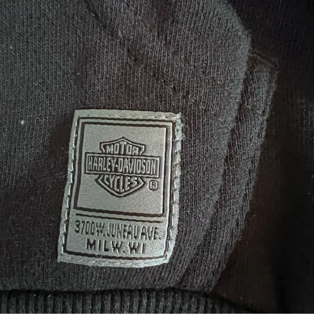 Harley Davidson Women’s Retro Eagle Hoodie in Black size Small - Picture 6 of 13